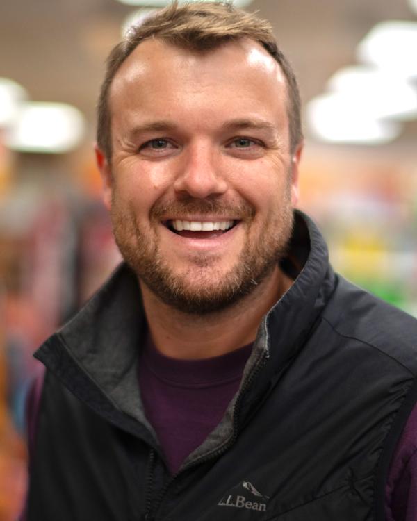 Portrait of Matthew Welch, store manager